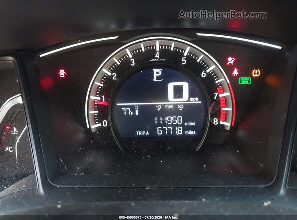 2HGFC2F5XJH563345 2018 HONDA CIVIC Синий Вид задних сидений