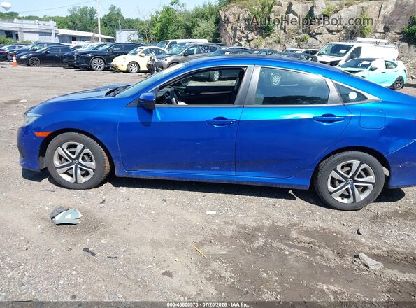 2HGFC2F5XJH563345 2018 HONDA CIVIC Синий Панорамный вид салона 360°