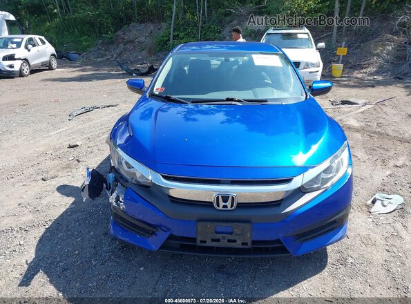 2HGFC2F5XJH563345 2018 HONDA CIVIC Синий Вид щитка приборов