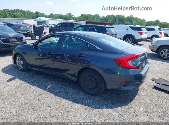 2HGFC2F5XJH584955 2018 HONDA CIVIC Черный Задняя левая четверть