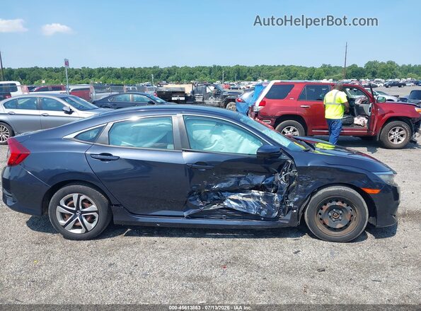 2HGFC2F5XJH584955 2018 HONDA CIVIC Черный Вид задней части салона