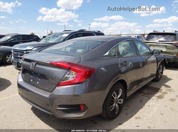 2HGFC2F5XJH594563 2018 HONDA CIVIC Gray უკანა მარჯვენა