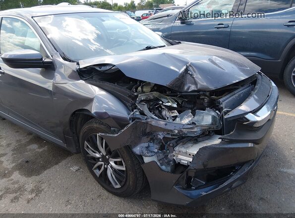2HGFC2F5XJH594563 2018 HONDA CIVIC Gray წინა ხედი