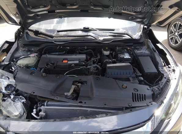 2HGFC2F5XJH594563 2018 HONDA CIVIC Gray უკანა ხედი