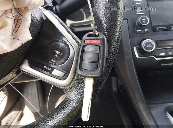 2HGFC2F5XJH594563 2018 HONDA CIVIC Gray წინა პანელის ხედი