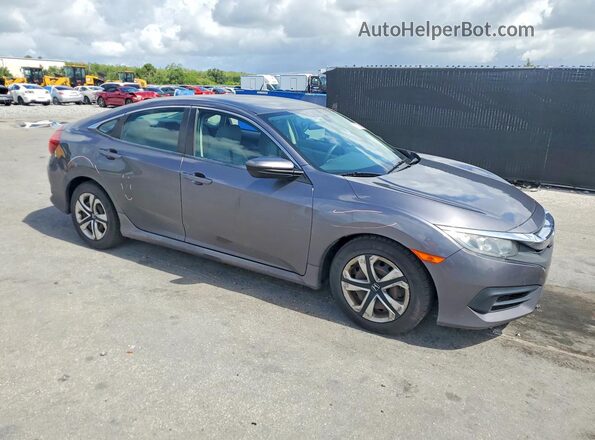 2HGFC2F5XJH599715 2018 HONDA OTHER Gray წინა მარჯვენა