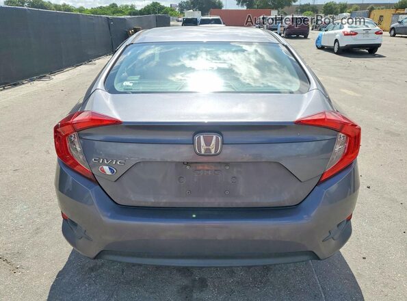 2HGFC2F5XJH599715 2018 HONDA OTHER Gray უკანა ხედი