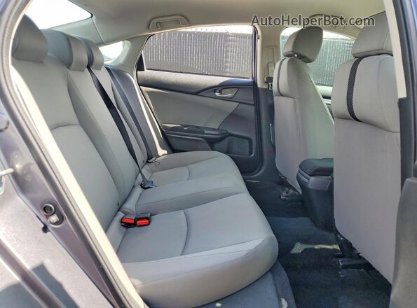 2HGFC2F5XJH599715 2018 HONDA OTHER Gray უკანა სავარძლების ხედი