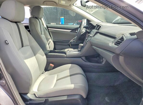 2HGFC2F5XJH599715 2018 HONDA OTHER Gray წინა სალონის ხედი
