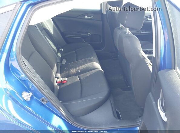 2HGFC2F5XJH604055 2018 HONDA CIVIC Blue Вид наклейки з VIN-кодом
