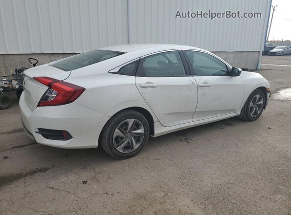 2HGFC2F5XKH037167 2019 HONDA CIVIC White უკანა მარჯვენა