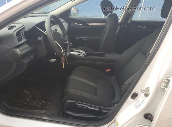 2HGFC2F5XKH037167 2019 HONDA CIVIC White წინა სალონის ხედი