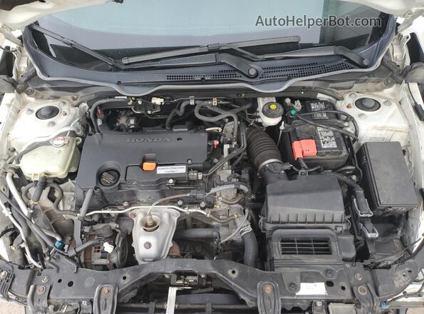 2HGFC2F5XKH037167 2019 HONDA CIVIC White უკანა სალონის ხედი