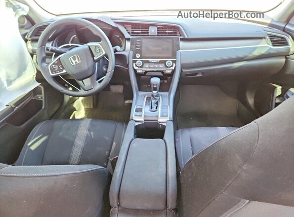 2HGFC2F5XMH008190 2021 HONDA CIVIC Black Dashboard view