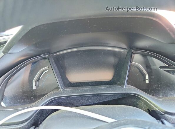 2HGFC2F5XMH008190 2021 HONDA CIVIC Black Instrument cluster view