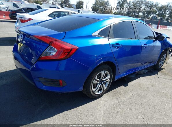 2HGFC2F60HH546055 2017 HONDA CIVIC Blue Rear right
