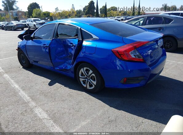 2HGFC2F60HH546055 2017 HONDA CIVIC Blue Rear left