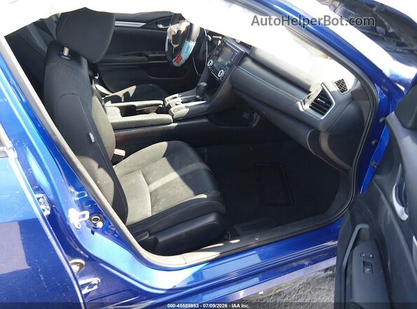 2HGFC2F60HH546055 2017 HONDA CIVIC Blue Front interior view