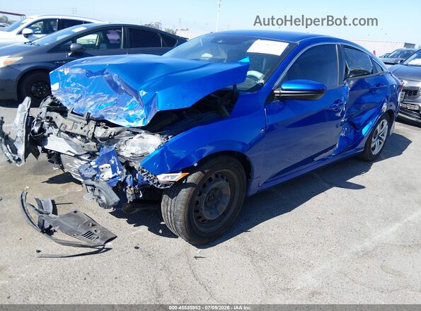 2HGFC2F60HH546055 2017 HONDA CIVIC Blue Front left