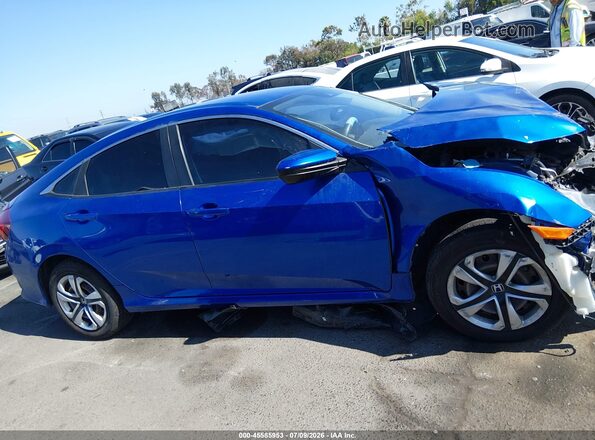 2HGFC2F60HH546055 2017 HONDA CIVIC Blue Rear interior view