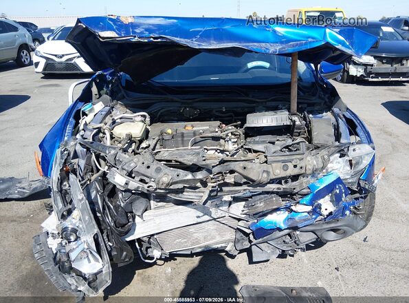 2HGFC2F60HH546055 2017 HONDA CIVIC Blue Front view