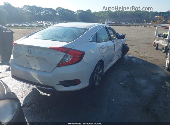 2HGFC2F60KH507408 2019 HONDA CIVIC White Trasero derecho