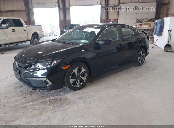 2HGFC2F60KH525441 2019 HONDA CIVIC Black Front left
