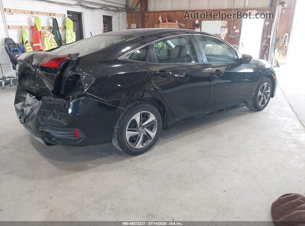 2HGFC2F60KH525441 2019 HONDA CIVIC Black Rear right