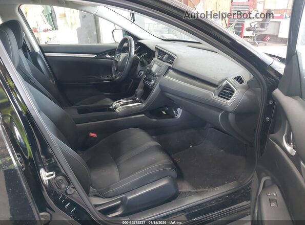 2HGFC2F60KH525441 2019 HONDA CIVIC Black Front interior view