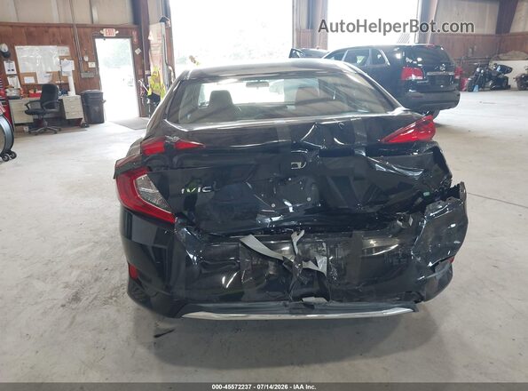 2HGFC2F60KH525441 2019 HONDA CIVIC Black Front view