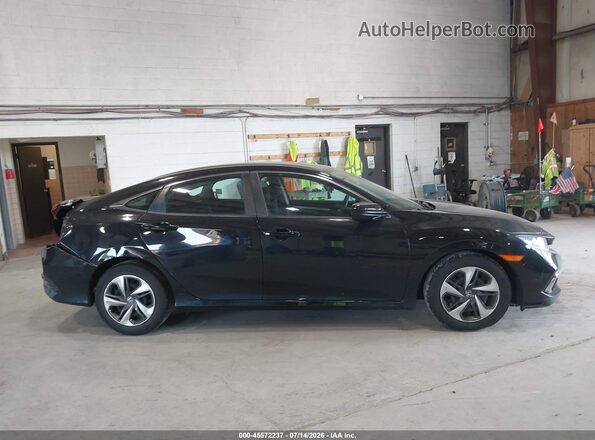 2HGFC2F60KH525441 2019 HONDA CIVIC Black Rear interior view