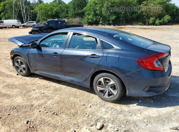2HGFC2F60KH578446 2019 HONDA CIVIC Blue უკანა მარცხენა