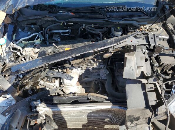 2HGFC2F60KH578446 2019 HONDA CIVIC Blue უკანა სალონის ხედი