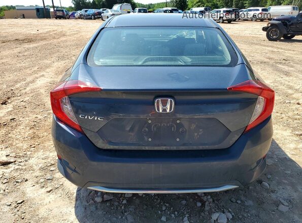 2HGFC2F60KH578446 2019 HONDA CIVIC Blue უკანა ხედი