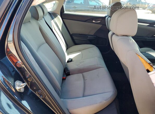 2HGFC2F60KH578446 2019 HONDA CIVIC Blue უკანა სავარძლების ხედი