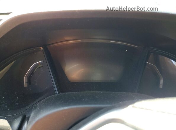 2HGFC2F60KH578446 2019 HONDA CIVIC Blue ხელსაწყოთა პანელის ხედი