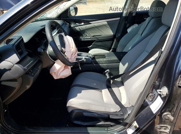 2HGFC2F60KH578446 2019 HONDA CIVIC Blue წინა სალონის ხედი
