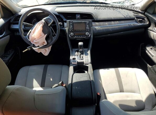 2HGFC2F60KH578446 2019 HONDA CIVIC Blue წინა პანელის ხედი
