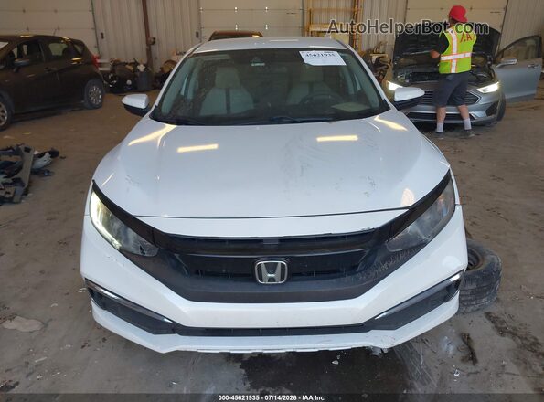 2HGFC2F60KH583453 2019 HONDA CIVIC Белый Вид щитка приборов