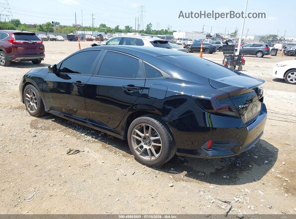 2HGFC2F60KH599989 2019 HONDA CIVIC Black Задня ліва чверть