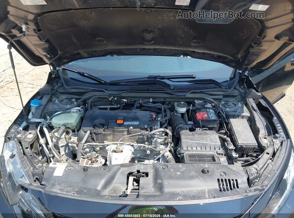 2HGFC2F60KH599989 2019 HONDA CIVIC Black Вид ззаду