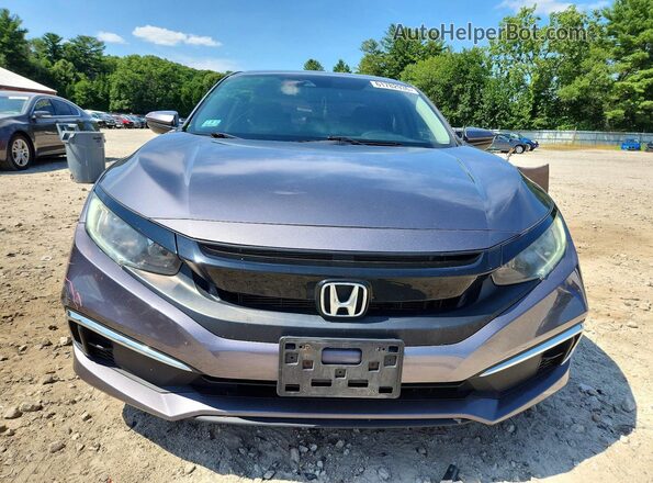 2HGFC2F60LH517373 2020 HONDA CIVIC Gray Front view