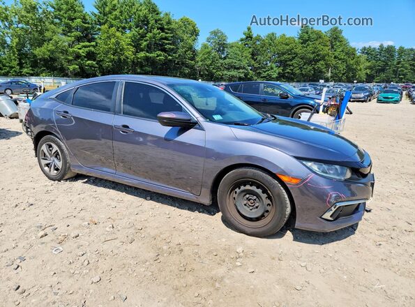 2HGFC2F60LH517373 2020 HONDA CIVIC Gray Front right