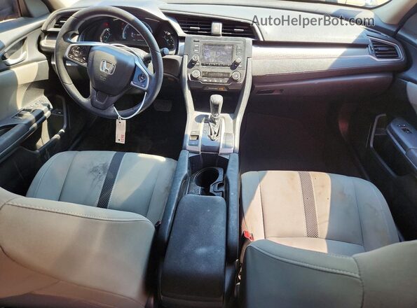 2HGFC2F60LH517373 2020 HONDA CIVIC Gray Dashboard view
