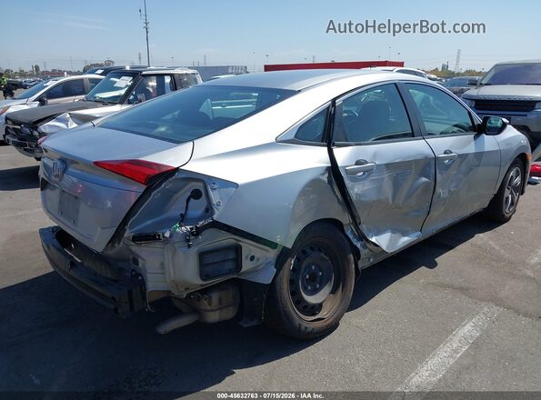 2HGFC2F60LH534836 2020 HONDA CIVIC Серебряный Задняя правая четверть