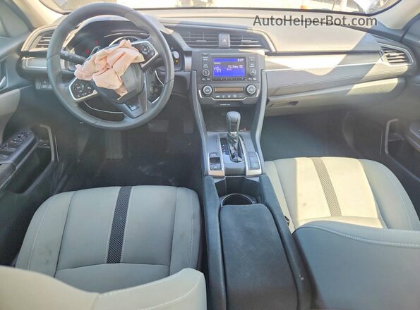 2HGFC2F60LH573667 2020 HONDA CIVIC Charcoal Առջևի վահանակի տեսք