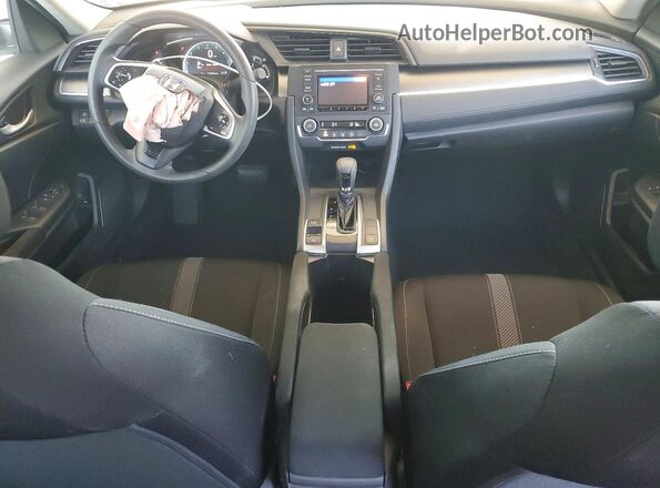 2HGFC2F60MH503832 2021 HONDA CIVIC White Вид панелі приладів