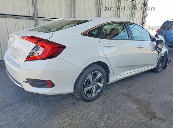 2HGFC2F60MH503832 2021 HONDA CIVIC White Задня права чверть