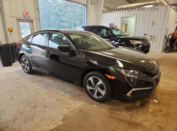 2HGFC2F60MH555168 2021 HONDA CIVIC Black Delantero derecho