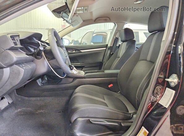 2HGFC2F60MH555168 2021 HONDA CIVIC Black Vista interior delantera